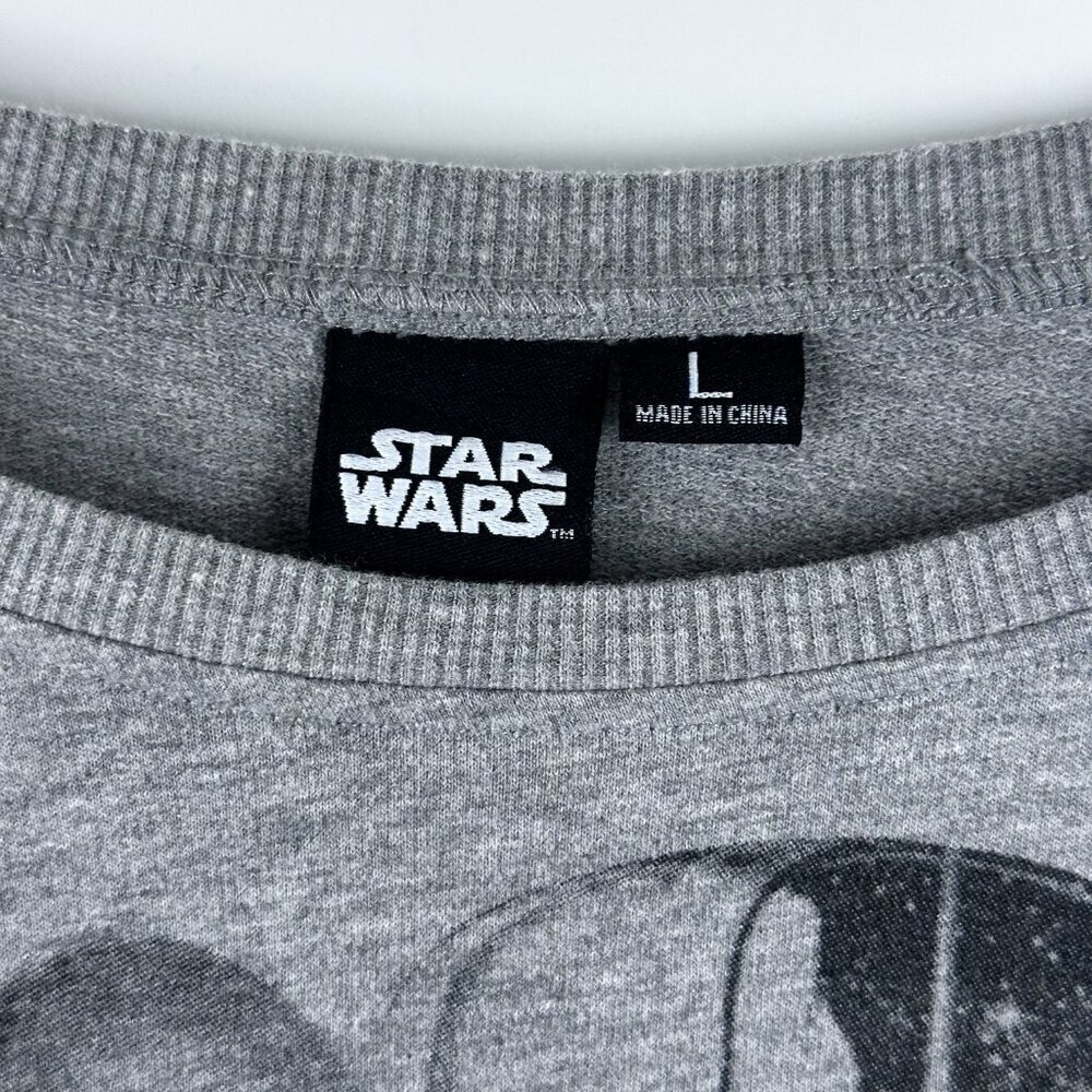Women's Star Wars Darth Vader Crew Neck Long Sleeve Sweatshirt - Picture 2 of 6